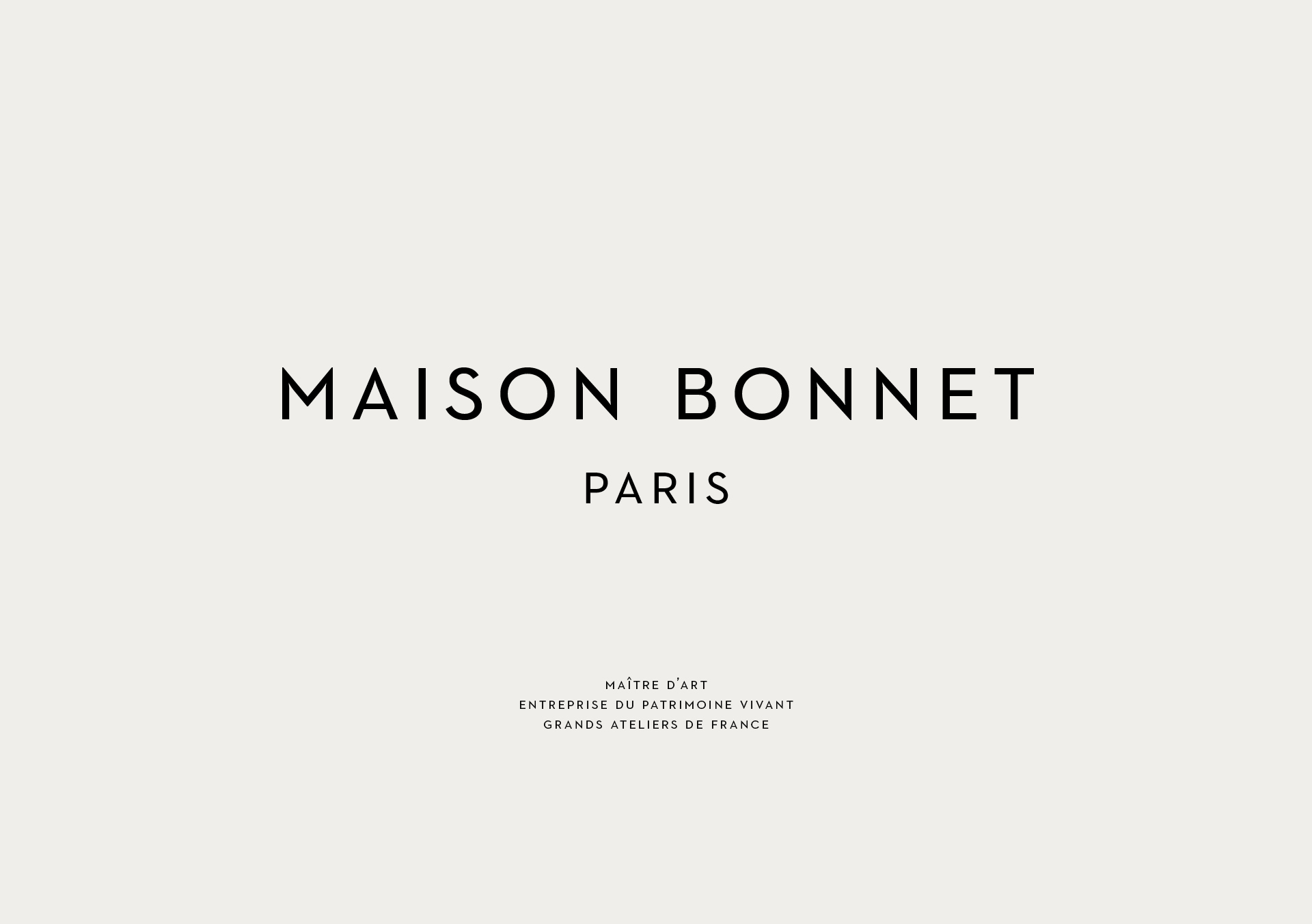 Maison Bonnet